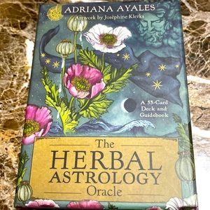 The herbal astrology, Oracle tarot deck